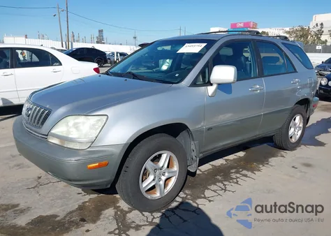 2001 Lexus Rx 300 z USA, uszkodzony, nr VIN JTJHF10U910173153